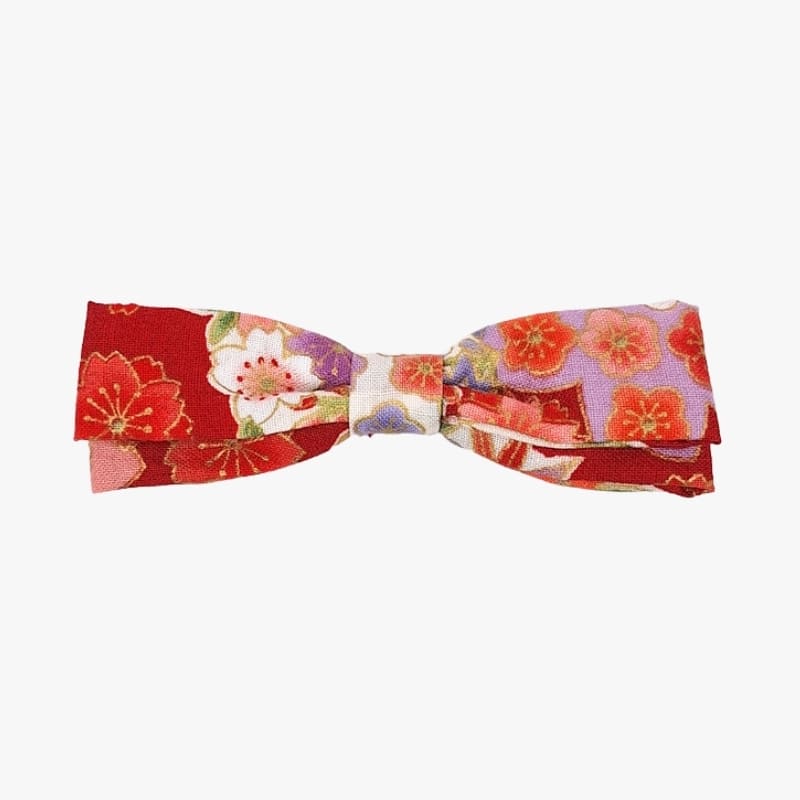 Large Japanese Hair Clip – Red