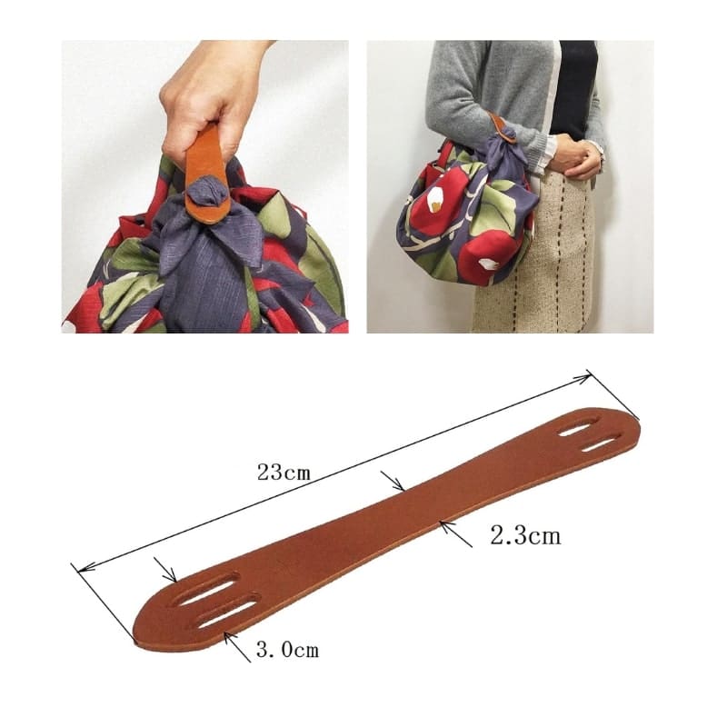 Leather Handle for Furoshiki Bag