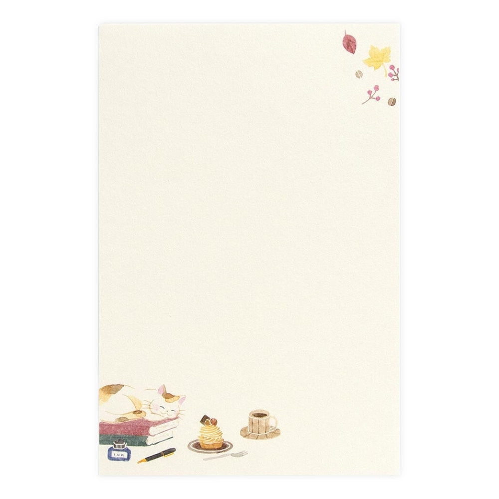 Letter Paper - Autumn Cats