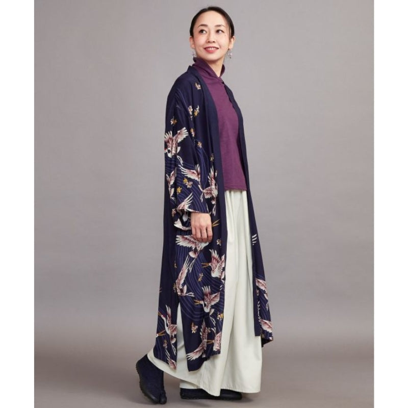 Long Kimono Jacket Women One Size