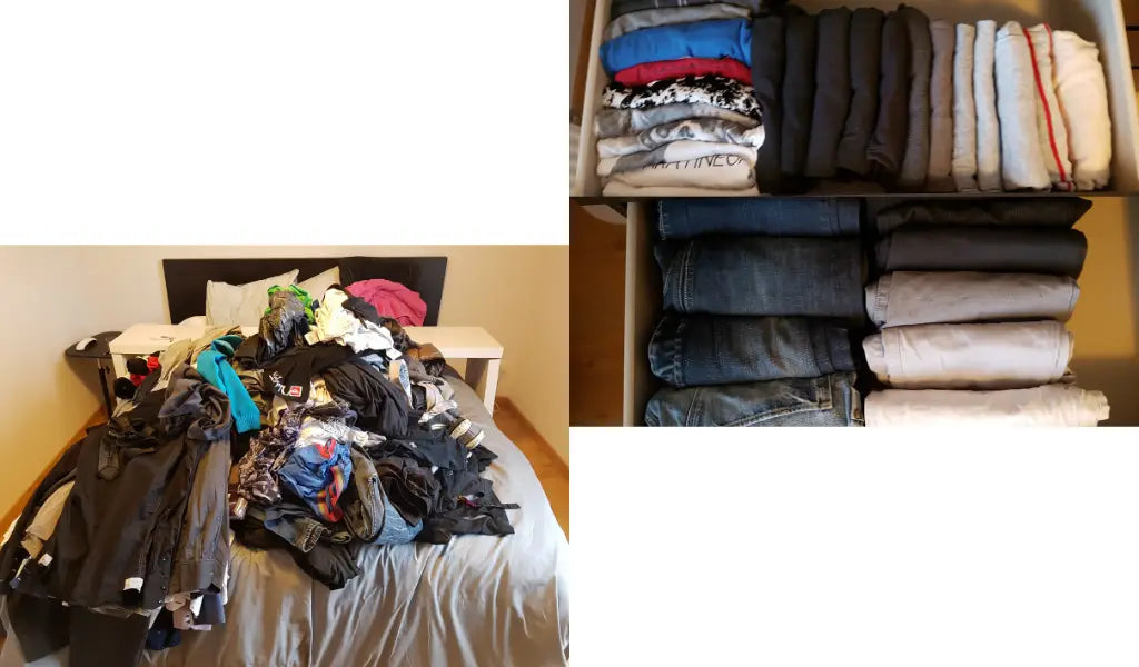 before after