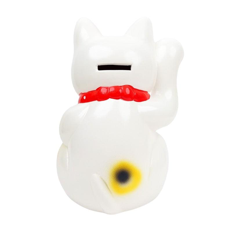 Maneki Neko White Seto - 21 cm