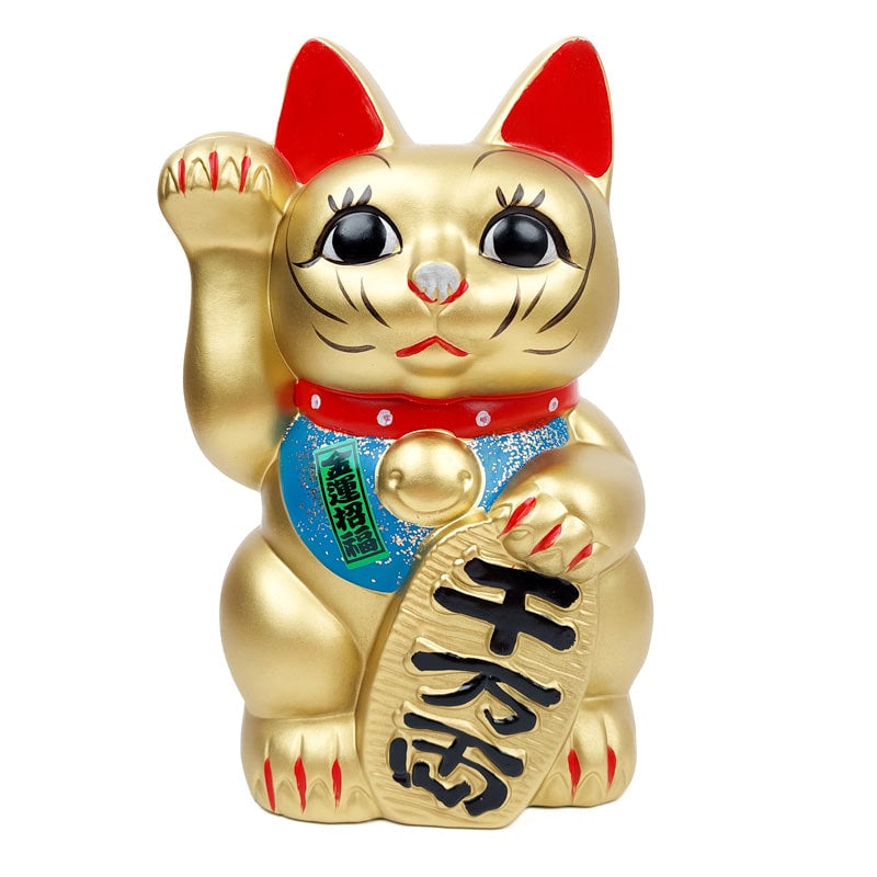 Maneki Neko Golden Seto - 24 cm