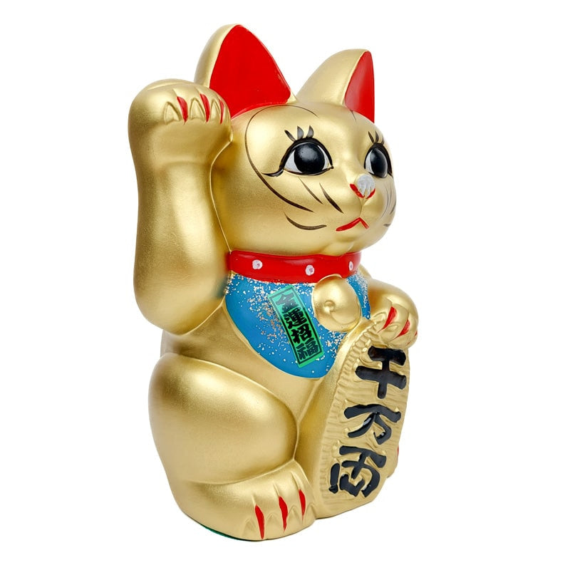 Maneki Neko Golden Seto - 24 cm