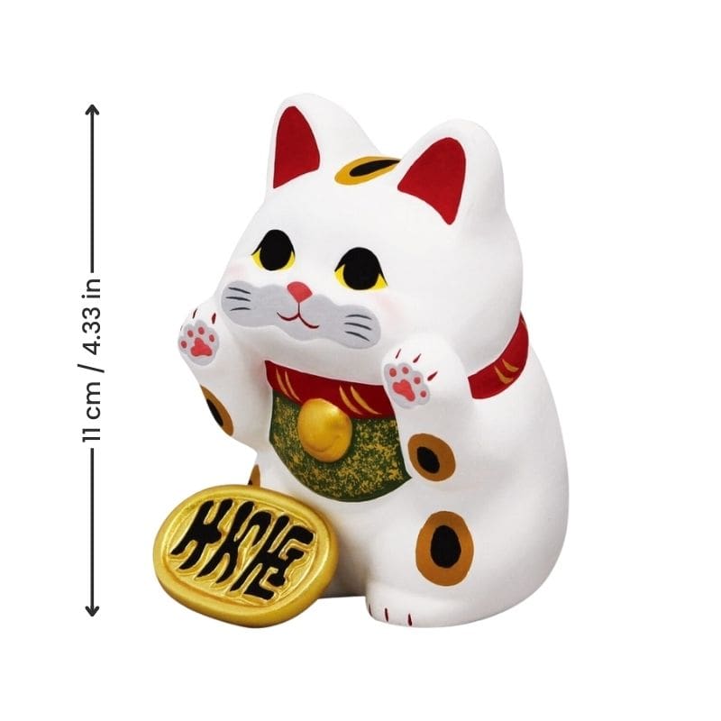 Maneki Neko - Kawaii White