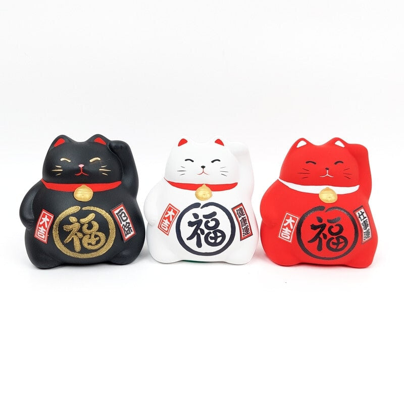 Maneki Neko Marufuku White