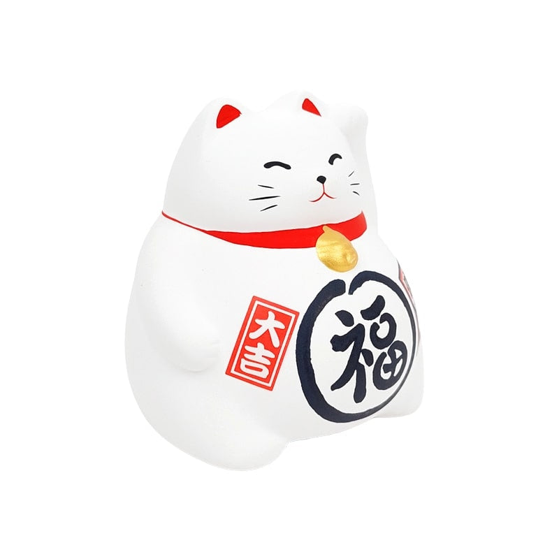 Maneki Neko Marufuku White