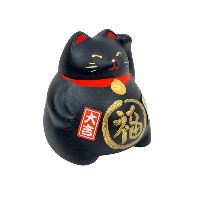 Maneki Neko Marufuku Black