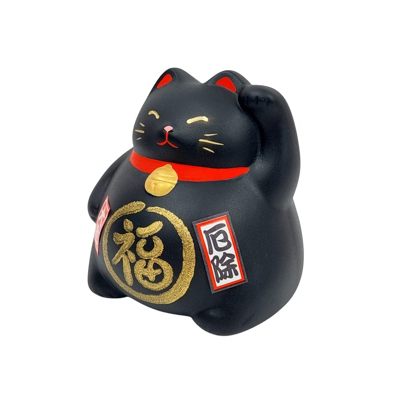 Maneki Neko Marufuku Black