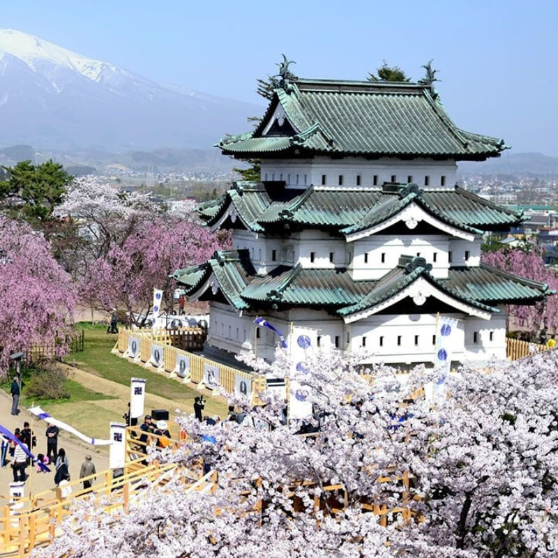 Japanese Miniature Model - Hirosaki Castle
