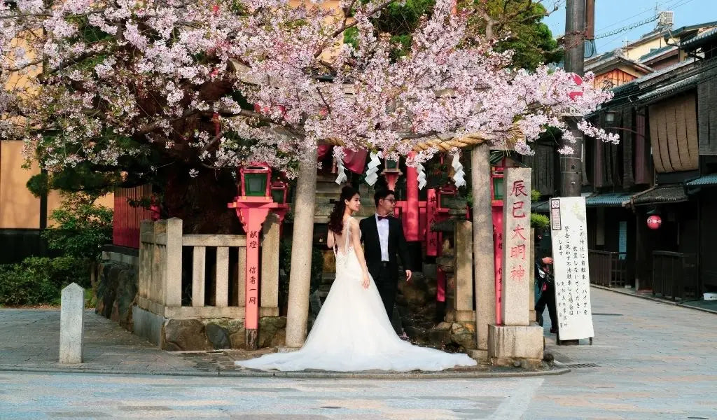 Western wedding in Japan