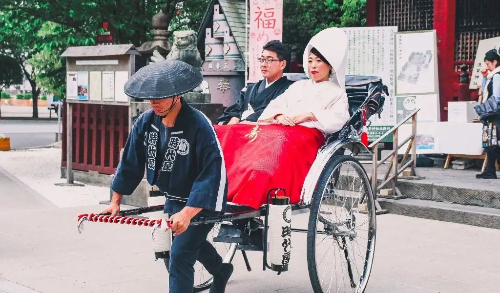 Japanese brides and grooms