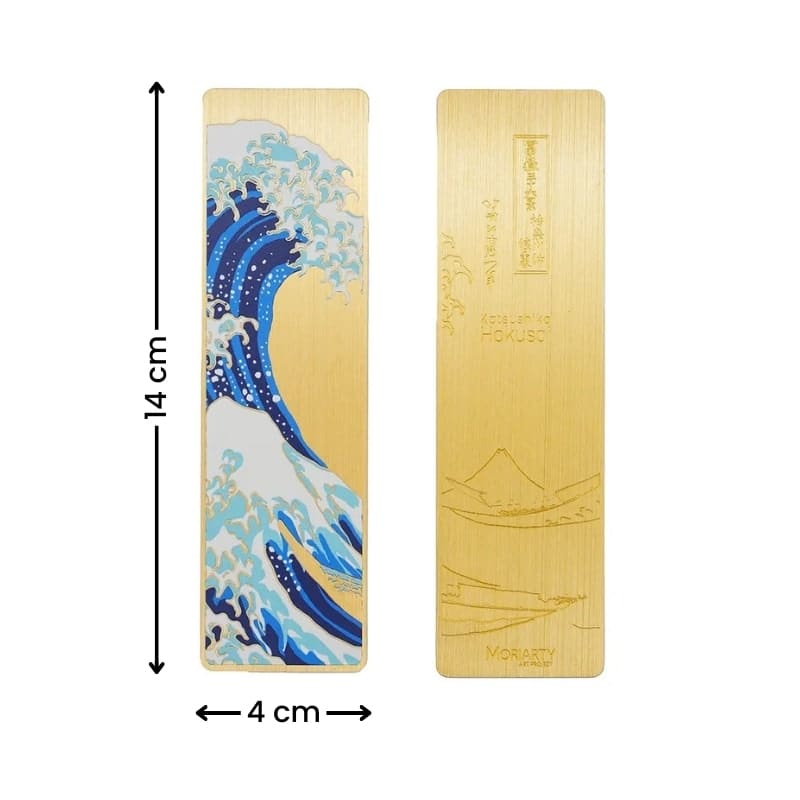 Metal Bookmark Great Wave of Kanagawa