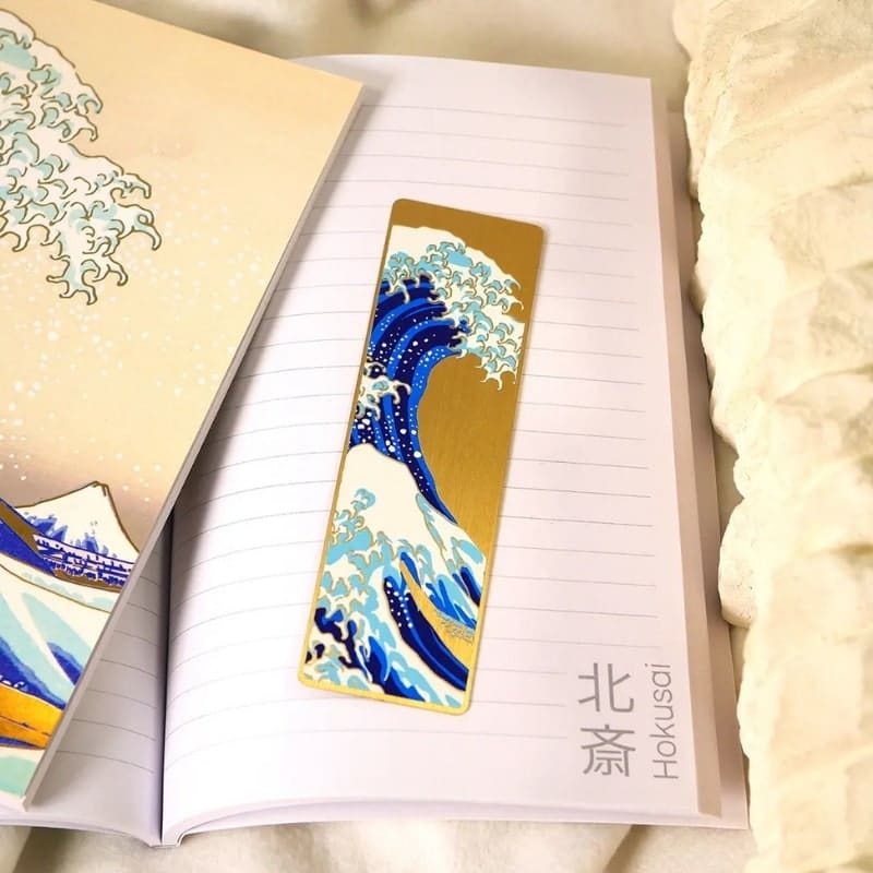 Metal Bookmark Great Wave of Kanagawa