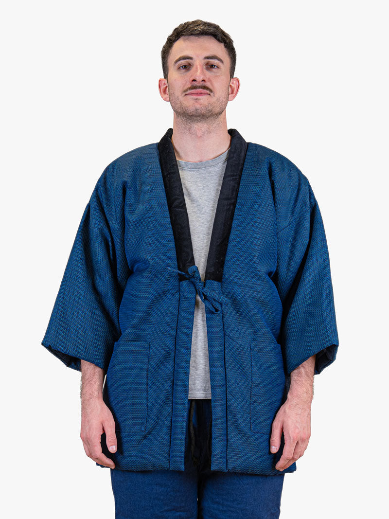 Men’s Hanten Jacket – Traditional Blue