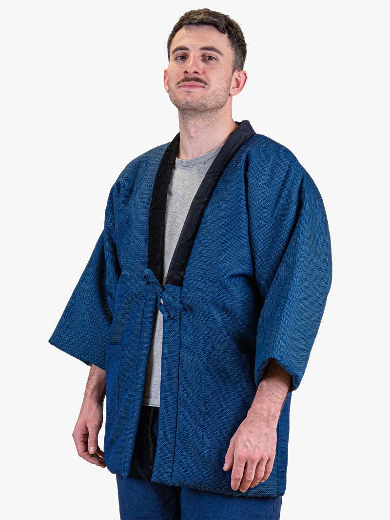 Men’s Hanten Jacket – Traditional Blue