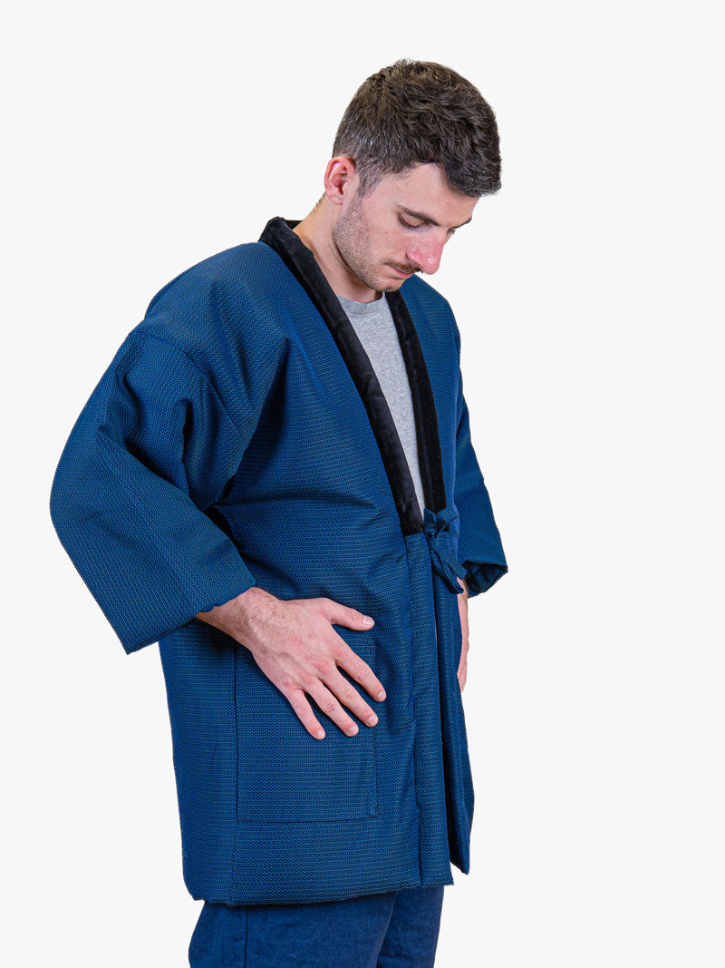 Men’s Hanten Jacket – Traditional Blue