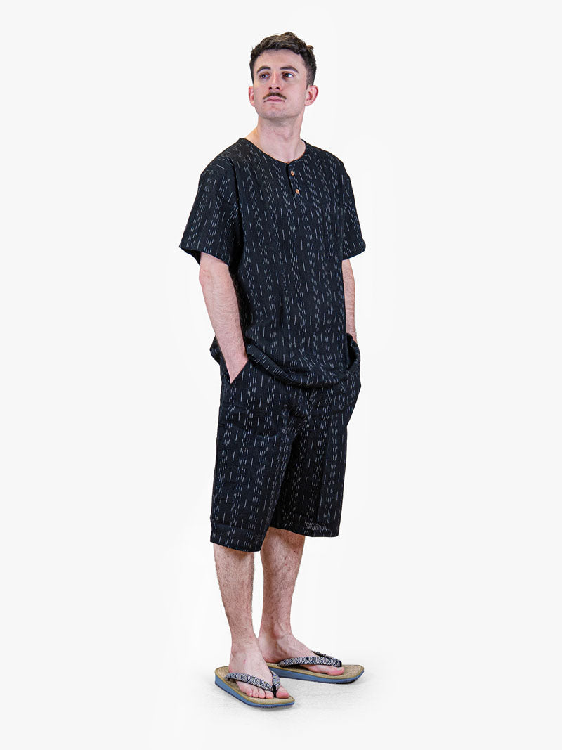 Men’s Japanese Jinbei – Kuro