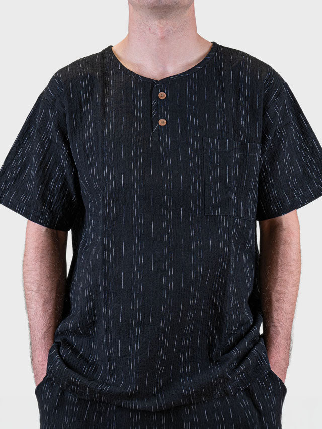 Men’s Japanese Jinbei – Kuro