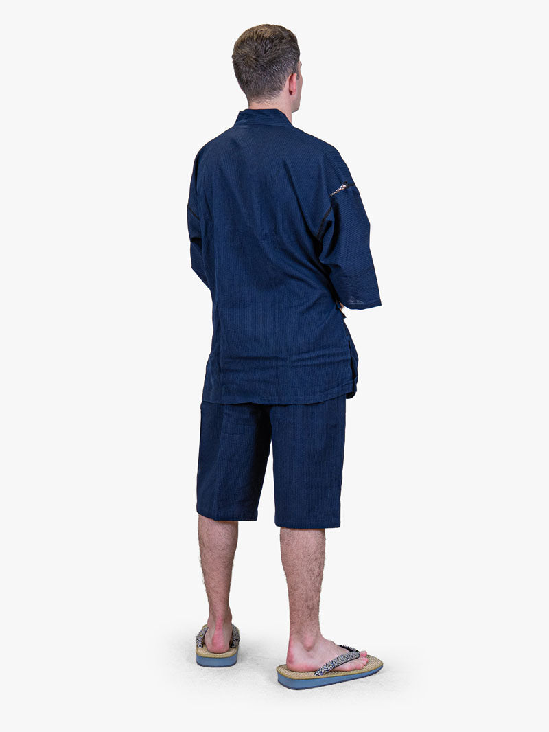 Men’s Japanese Jinbei – Navy Blue