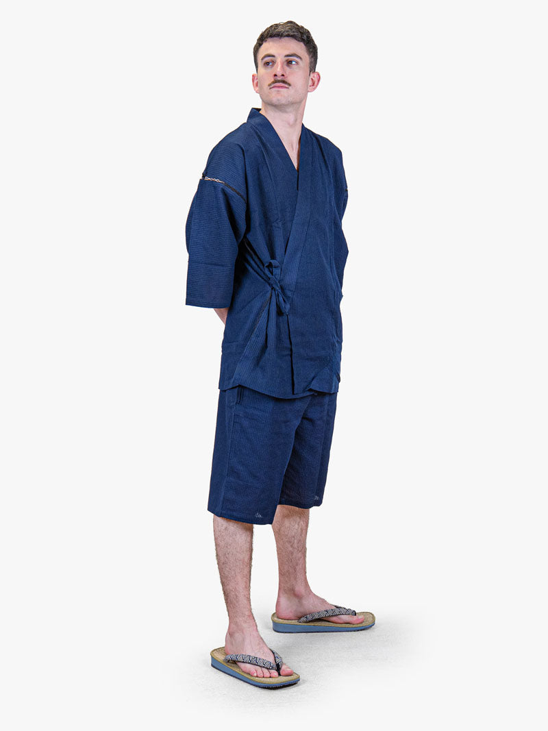 Men’s Japanese Jinbei – Navy Blue