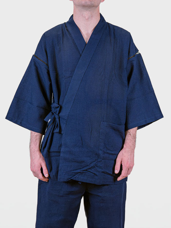 Men’s Japanese Jinbei – Navy Blue