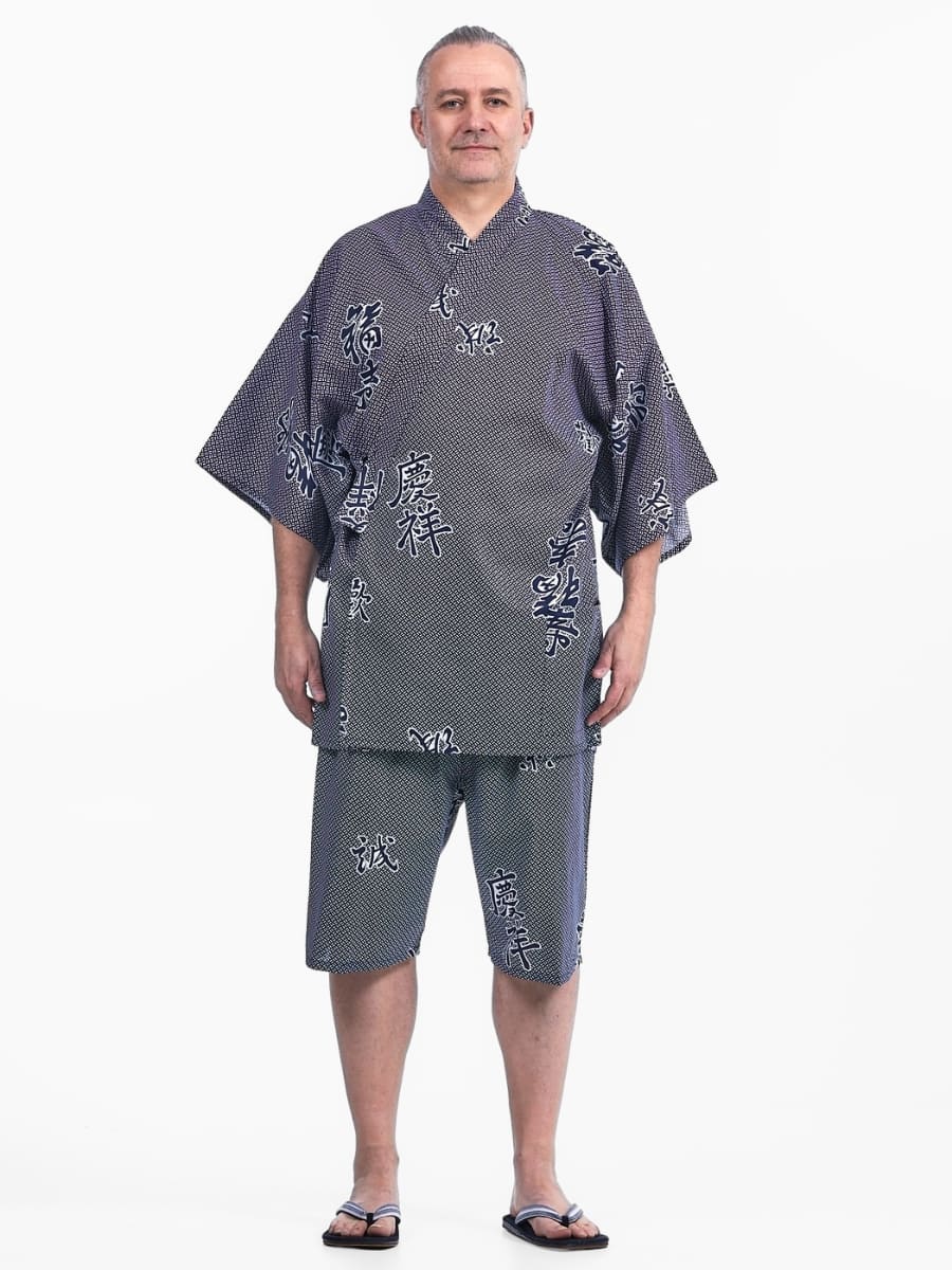 Men’s Japanese Jinbei – Yorokobi