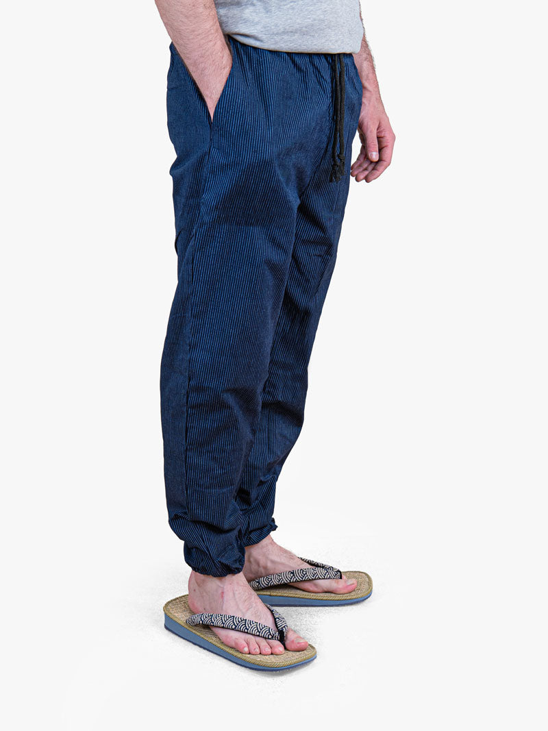 Men’s Japanese Trousers – Tatejima Stripes