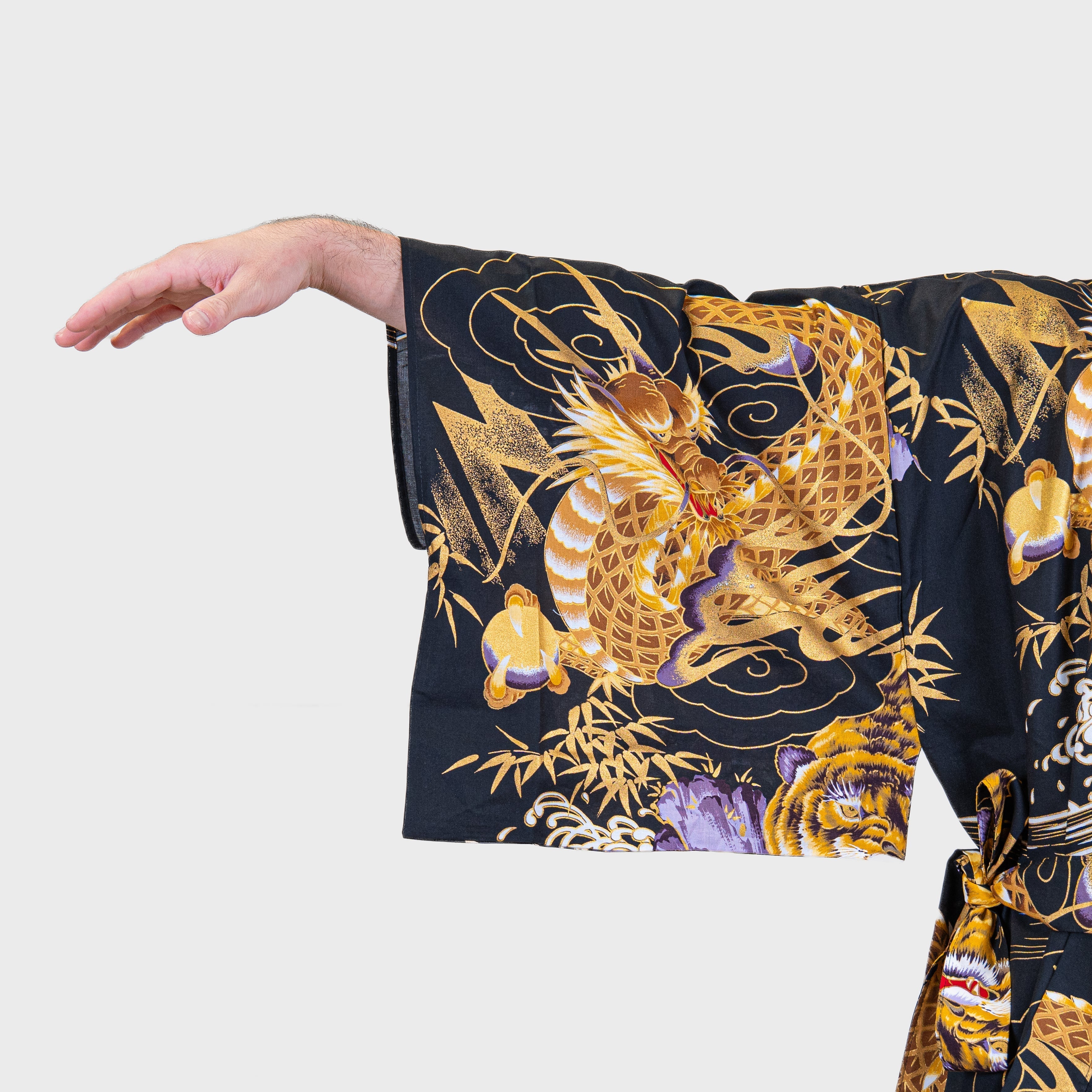 Men’s Yukata Kimono – Ryū Tora