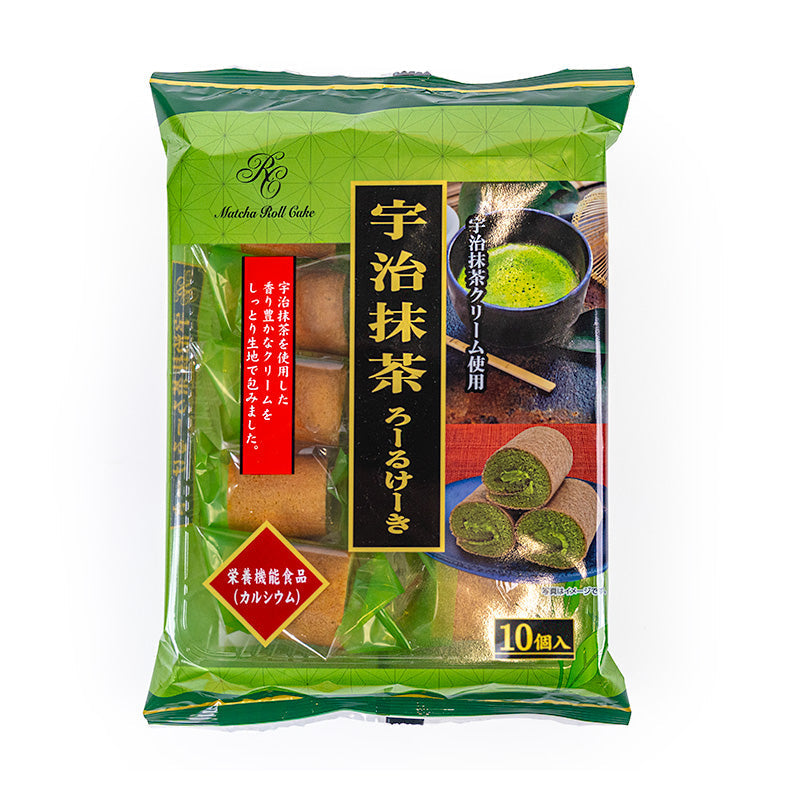 Mini Swiss Rolls – Uji Matcha