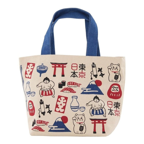 Mini Tote Bag – Japanese Symbols | Japan Avenue