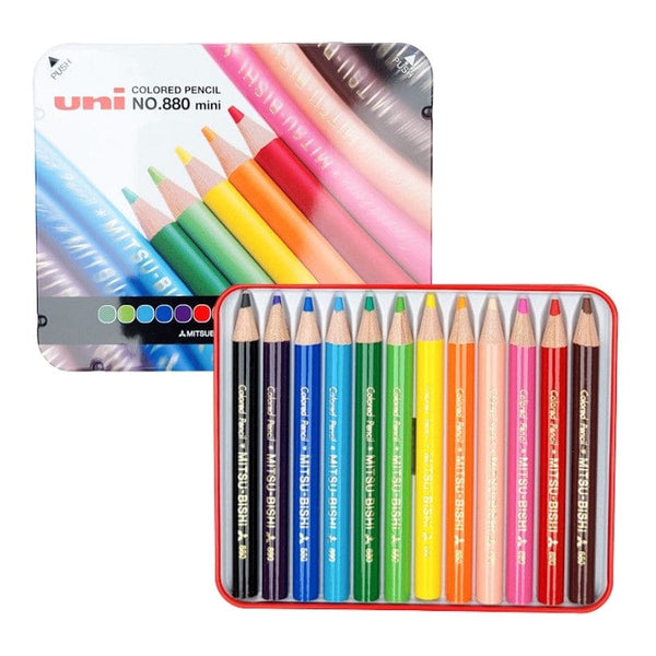Mitsubishi 880 Mini Colored Pencils | Japan Avenue