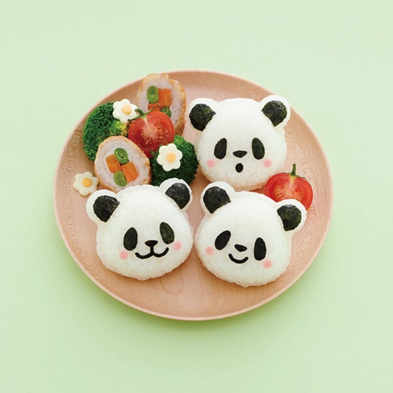 Panda Head Onigiri Mould