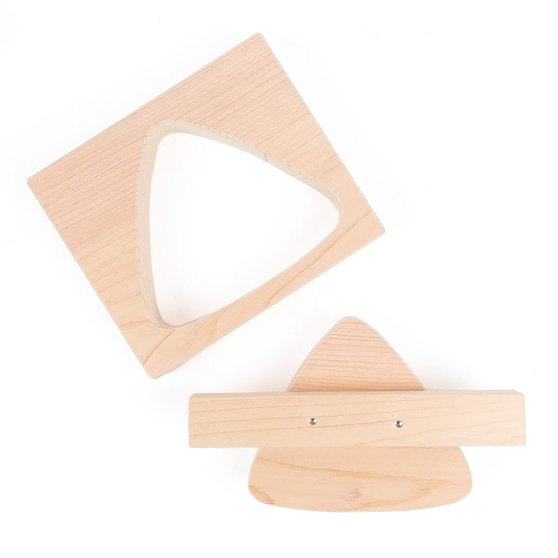 Onigiri XL mold Cypress wood