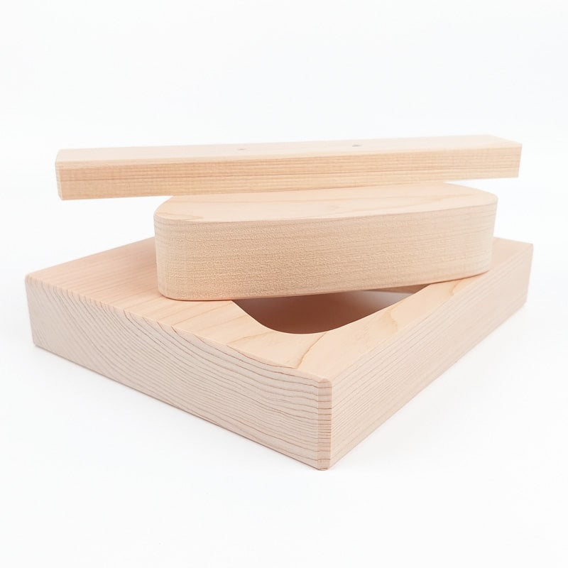 Onigiri XL mold Cypress wood