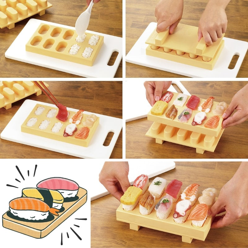 Sushi mould - Let's Jump Out!