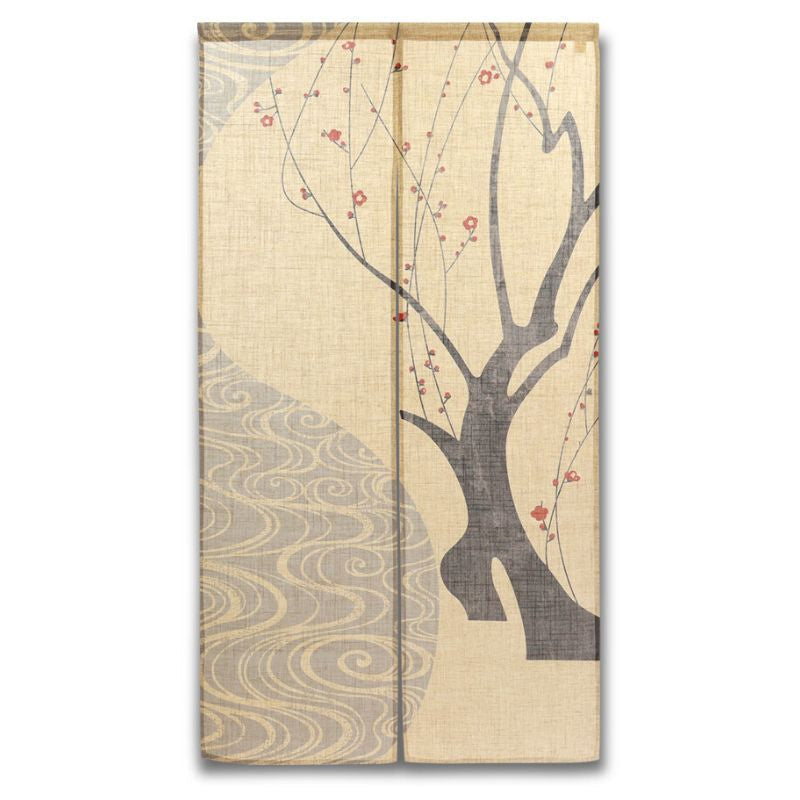 Noren Curtain - Kawakaze 85 x 150 cm (33.5’’ x 59’’)