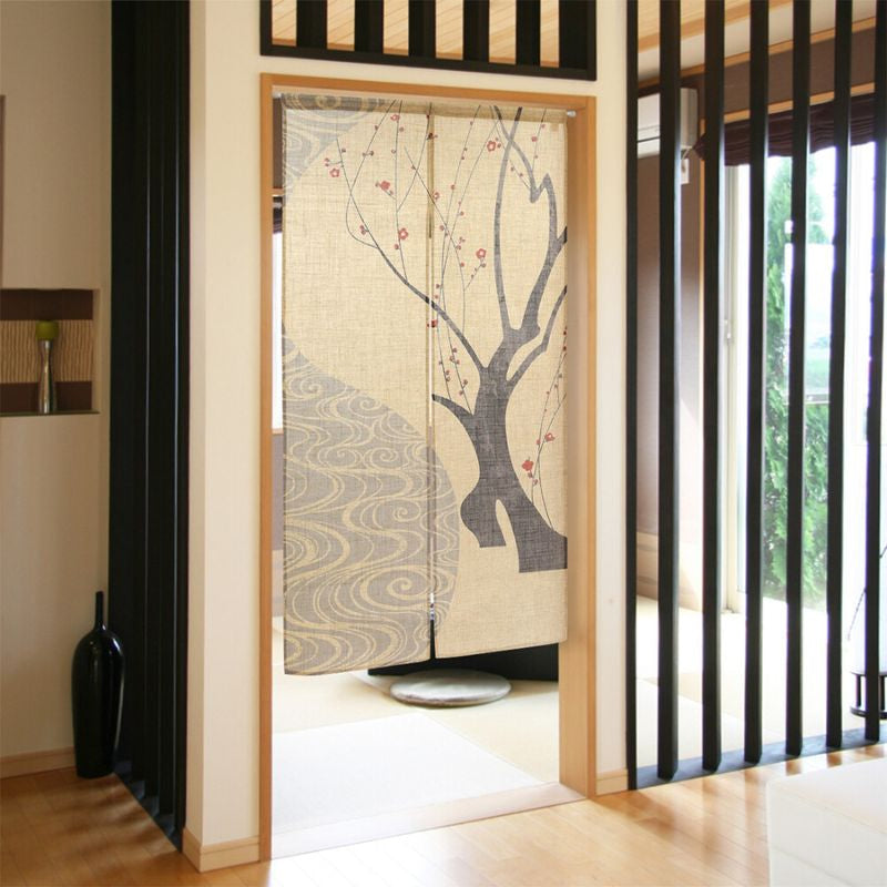 Noren Curtain - Kawakaze 85 x 150 cm (33.5’’ x 59’’)