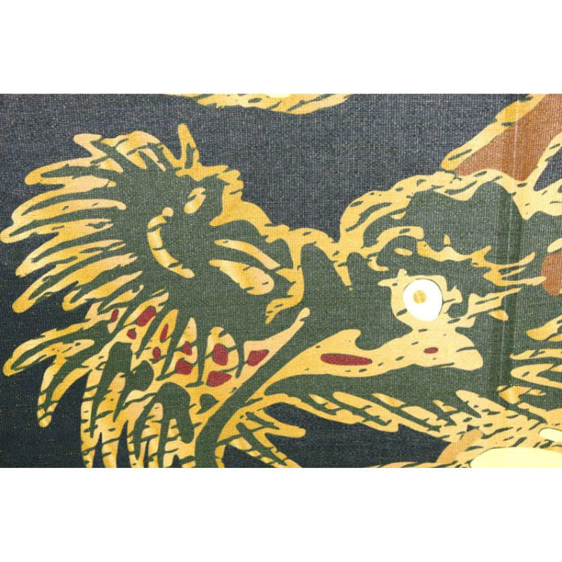 Japanese Noren Golden Dragon - 85 x 150 cm