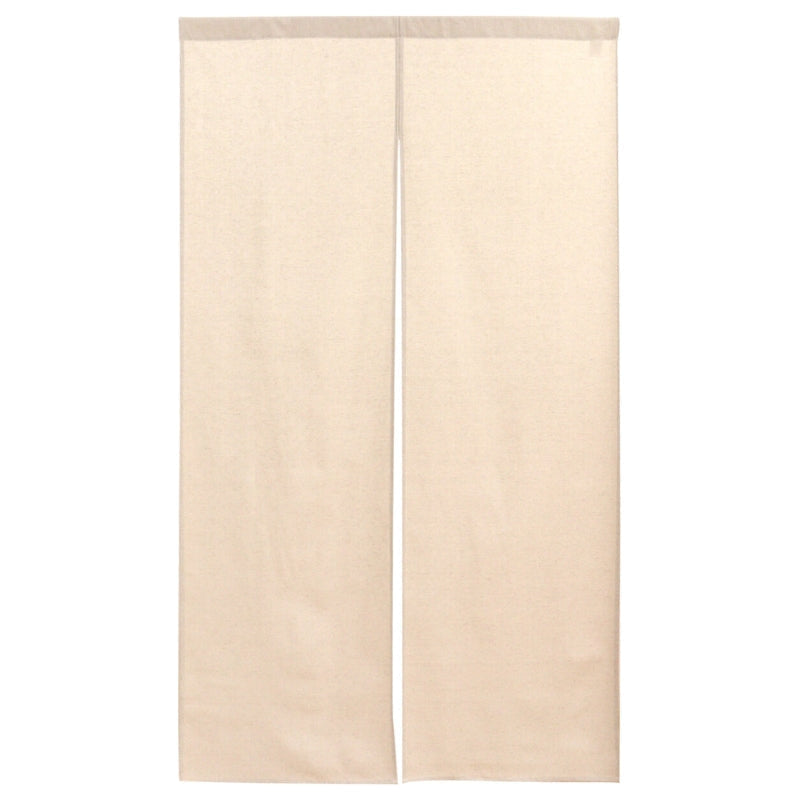 Japanese Noren Natural Linen - 85 x 150 cm