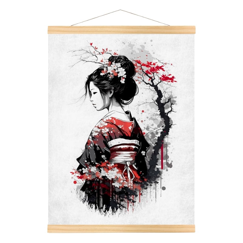 Nostalgia of a Geisha Poster A3