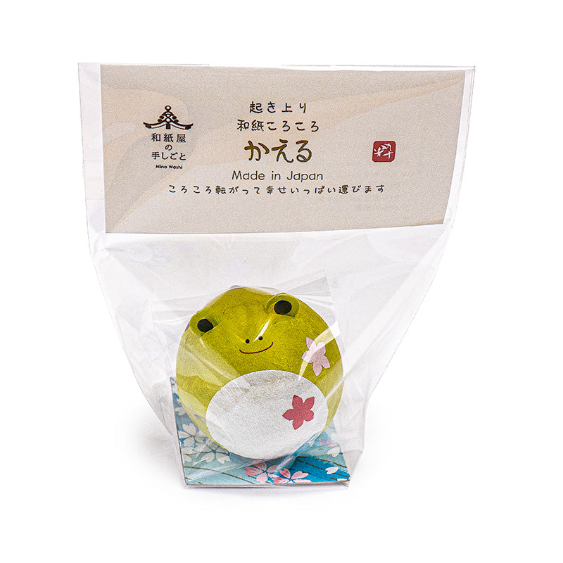 Okiagari Lucky Charm - Frog