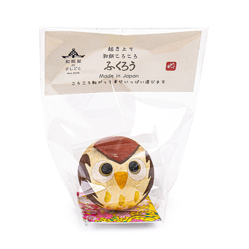 Okiagari Lucky Charm - Owl