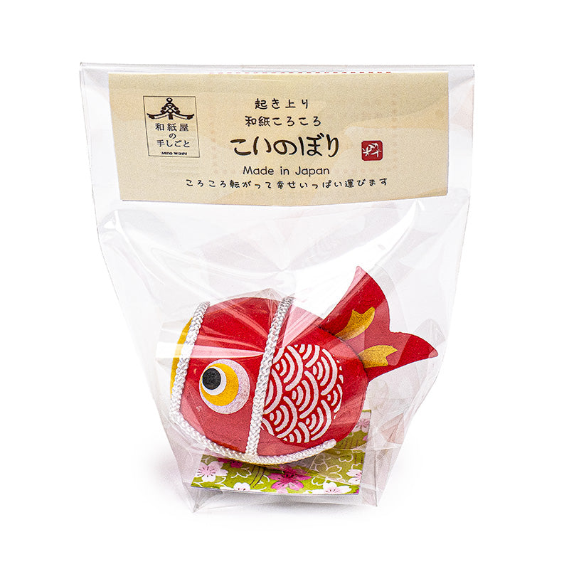 Okiagari Lucky Charm - Red Koi
