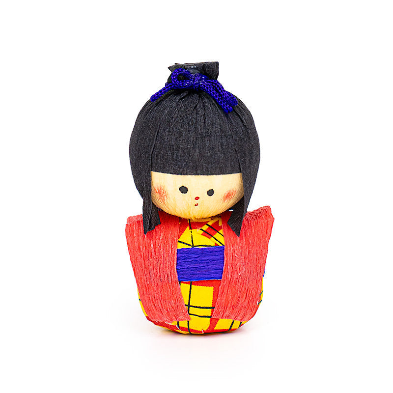 Okiagari Roly-Poly Doll Little Girl