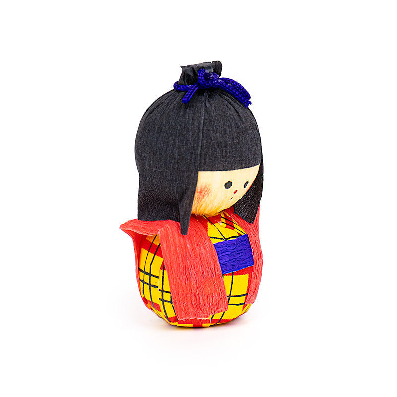Okiagari Roly-Poly Doll Little Girl