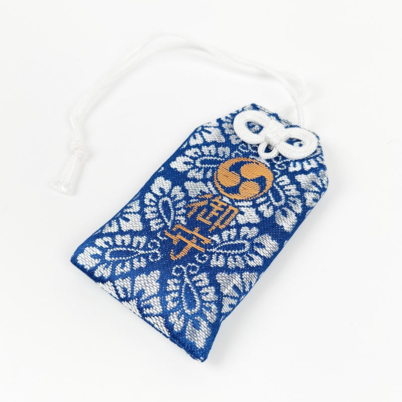 Omamori Japanese Tomoe Blue