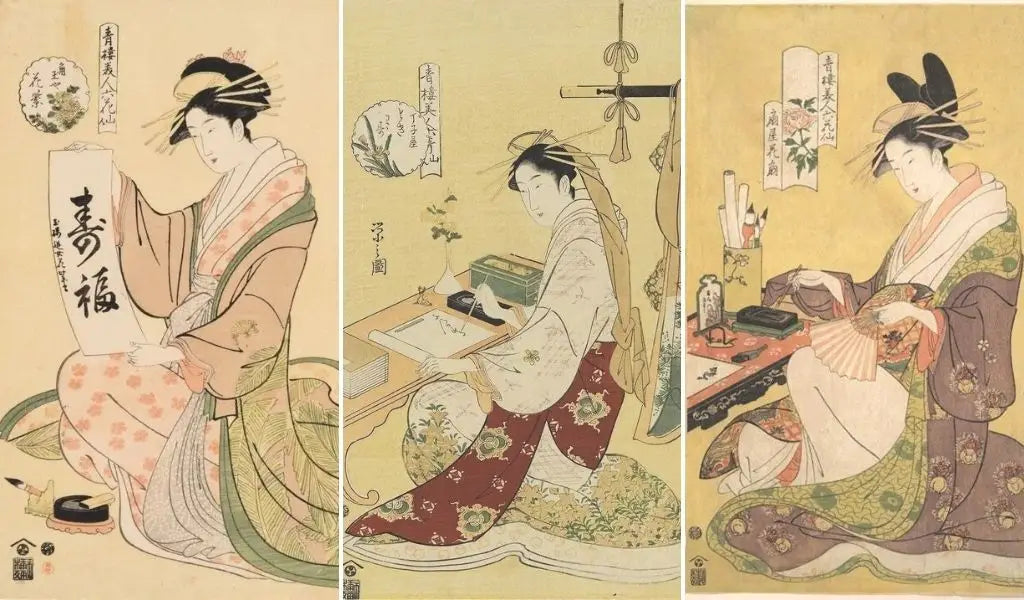 Japanese calligraphy origins
