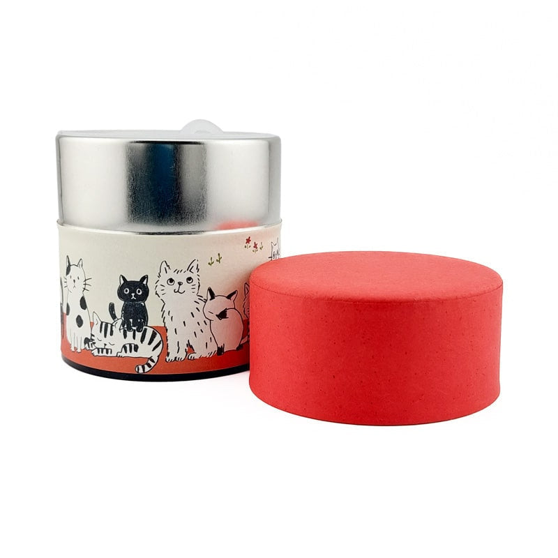 Cats Small Japanese Tea Box