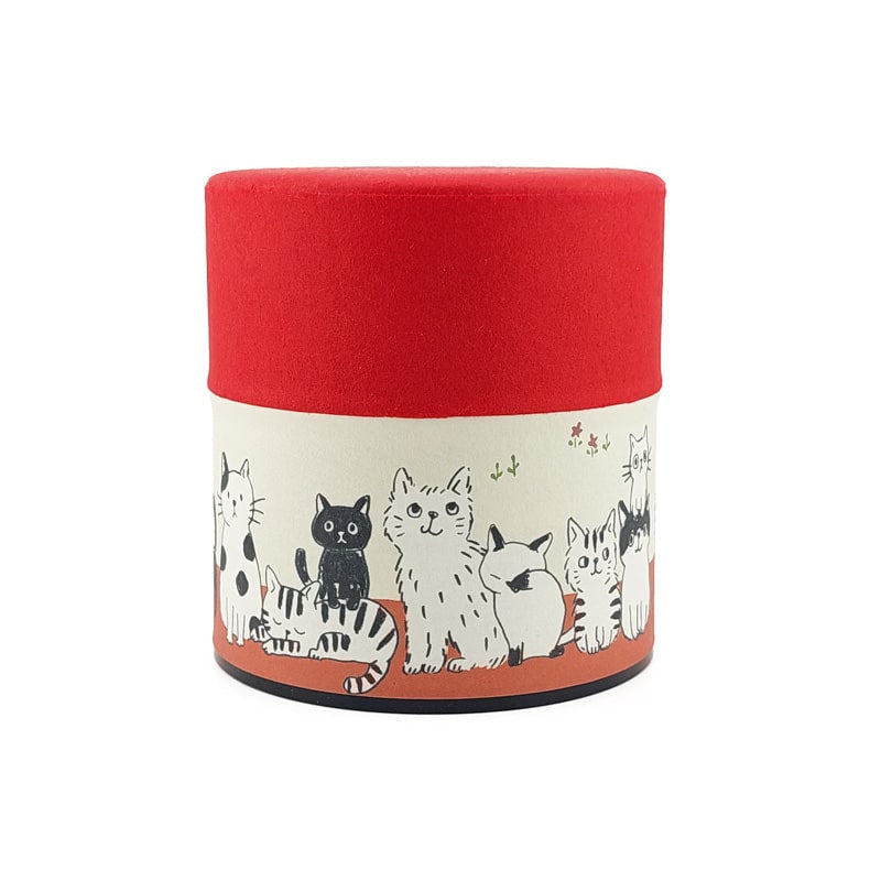 Cats Small Japanese Tea Box